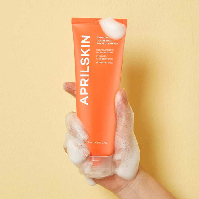 [APRILSKIN] Carrotene Clarifying Foam Cleanser