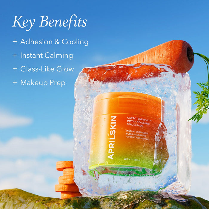 [APRILSKIN] Carrotene IPMP™ Instant Calming Serum Pads (EXP. 22.11.2026)