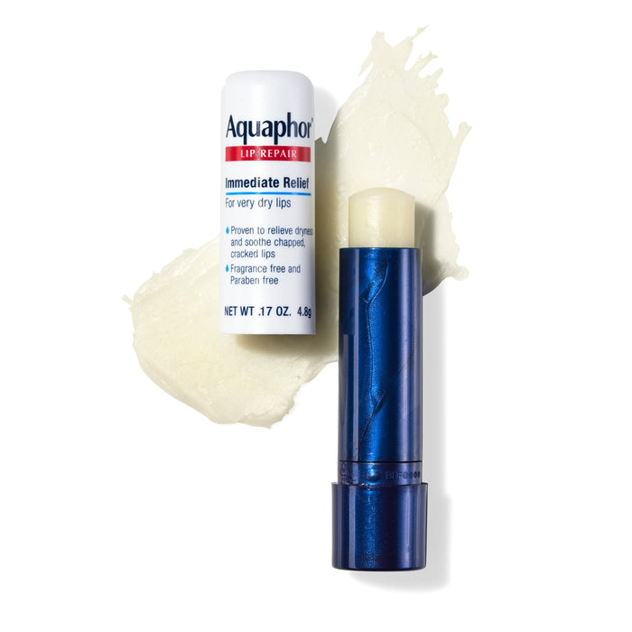 Aquaphor Lip Repair Stick, Immediate Relief, .17 oz, Pack of 2