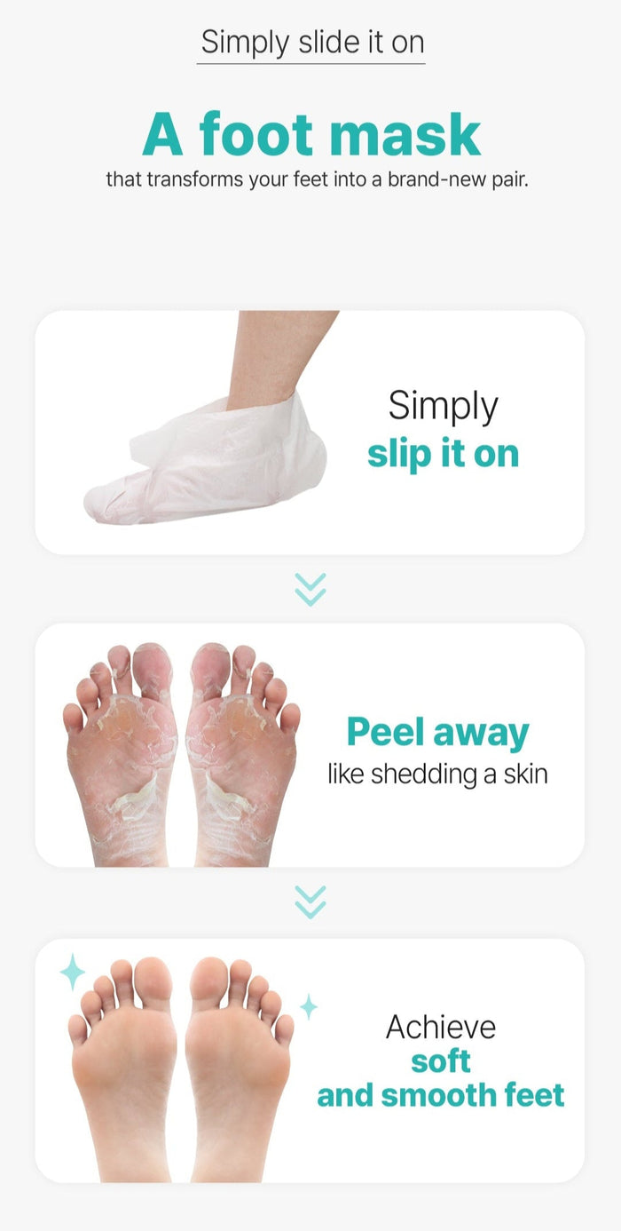 [Ariul] Smooth & Pure Foot Peeling Mask Soothing (2 Pairs)