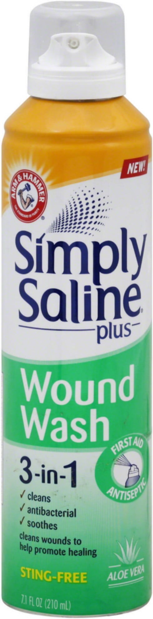 Arm & Hammer Simply Saline Plus Wound Wash, 7.1 oz