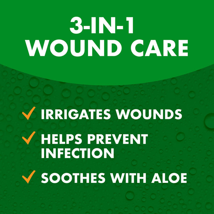 Arm & Hammer Simply Saline Wound Wash Sterile Saline Solution Spray, 7.1 oz