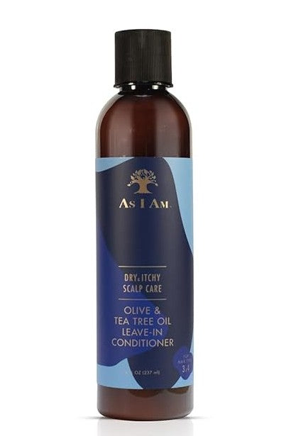 As I Am Dry and Itchy Olive Tea Tree Leave In Conditioner 8oz