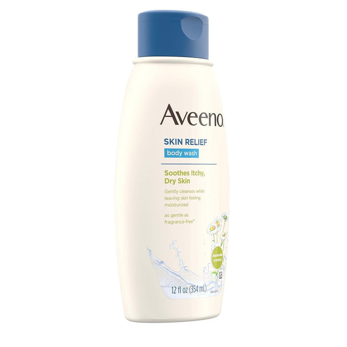 Aveeno Skin Relief Body Wash, Chamomile Scented, 12 fl oz