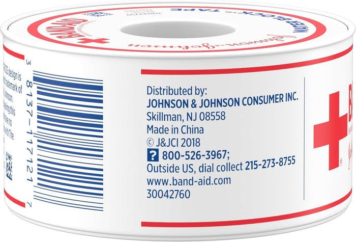 Band-Aid Water Block Tape, 1 Inch x 10 Yard