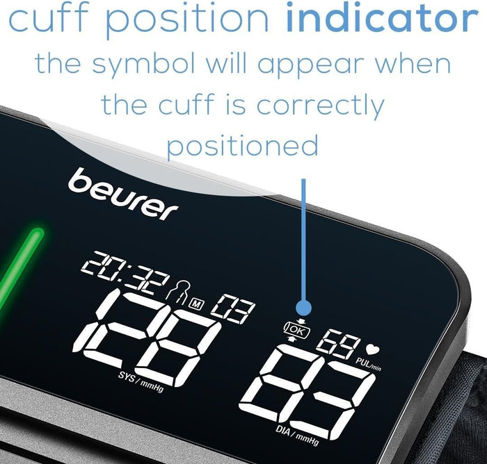 Beurer Upper Arm Blood Pressure Monitor, Without Cuff - BM67-Single - LL Medico