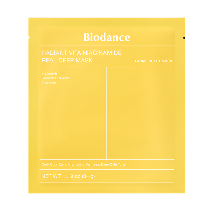 [Biodance] Radiant Vita Niacinamide Real Deep Mask