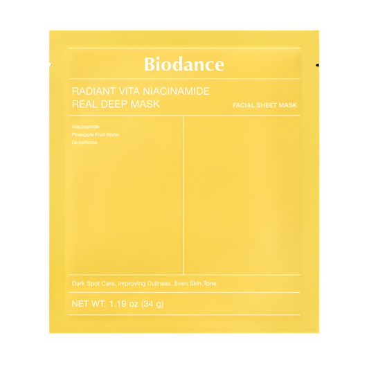[Biodance] Radiant Vita Niacinamide Real Deep Mask