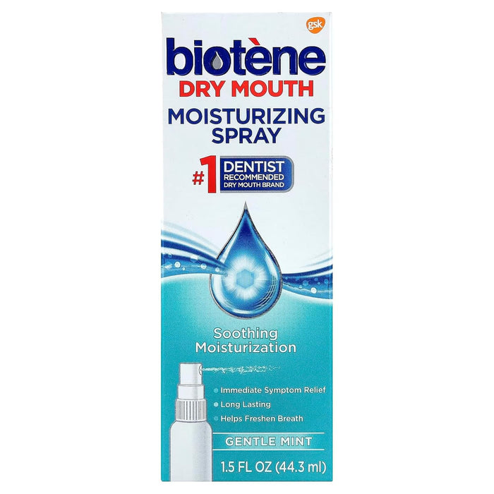 Biotene Dry Mouth Moisturizing Spray, Gentle Mint, 1.5 fl oz