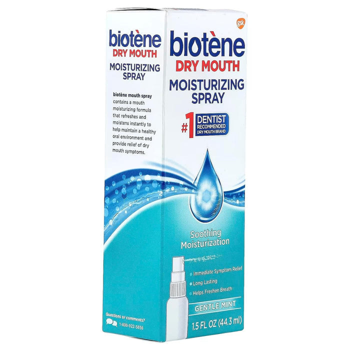Biotene Dry Mouth Moisturizing Spray, Gentle Mint, 1.5 fl oz