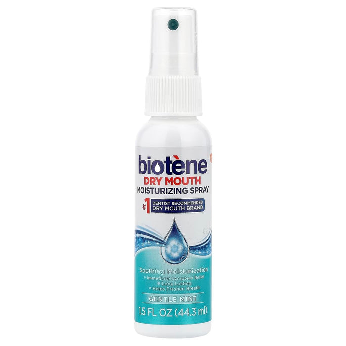 Biotene Dry Mouth Moisturizing Spray, Gentle Mint, 1.5 fl oz