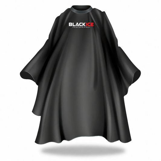 Black Ice Professional Silicone Collar Cape
