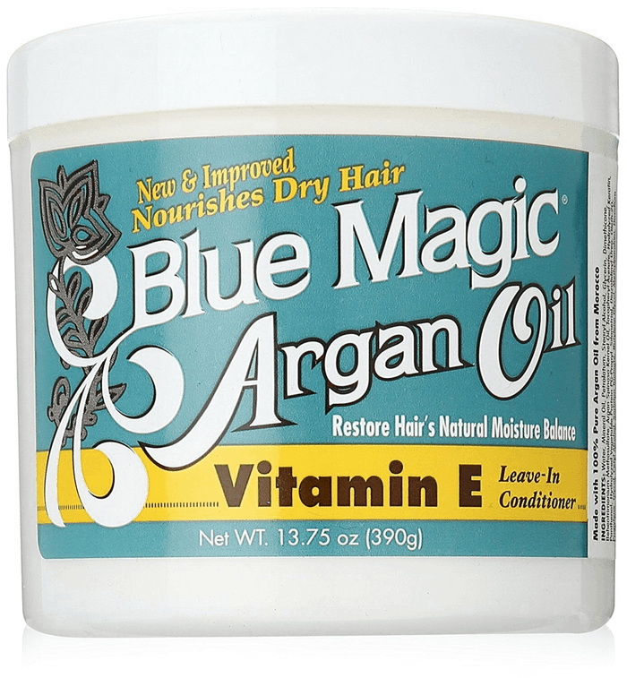 Blue Magic Argan Oil Vitamin E Leave in Conditioner 13.75oz