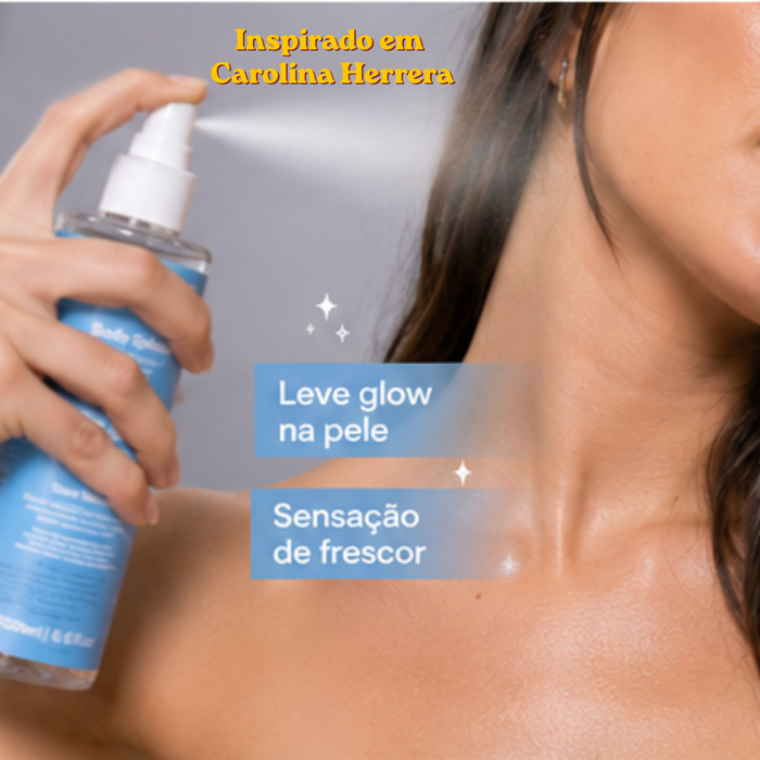 Body Splash Glow 200ml Blue Velvet -  Dermachem