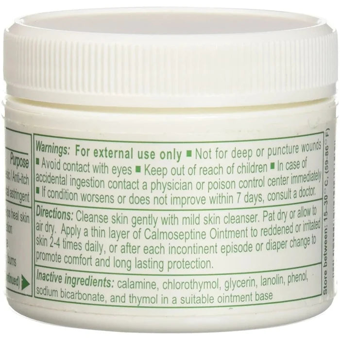 Calmoseptine Skin Protectant Ointment, Scented - 00799000103-Single - LL Medico