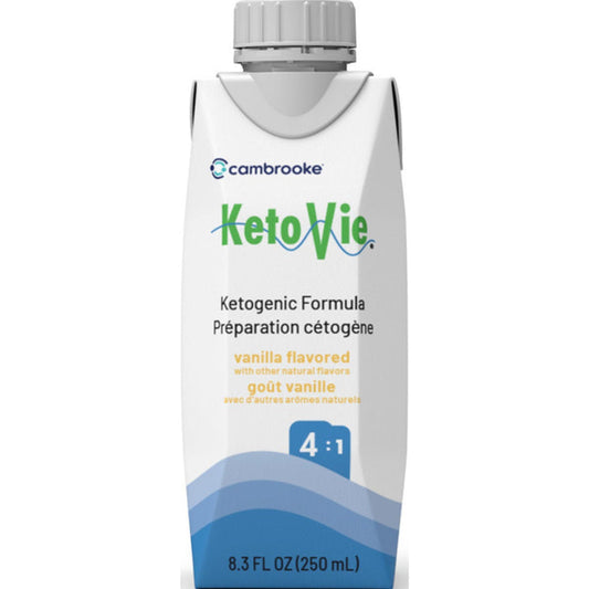 Cambrooke KetoVie 4:1 Nutrition Shake, Vanilla, 8.3 oz - 50203-Single - LL Medico
