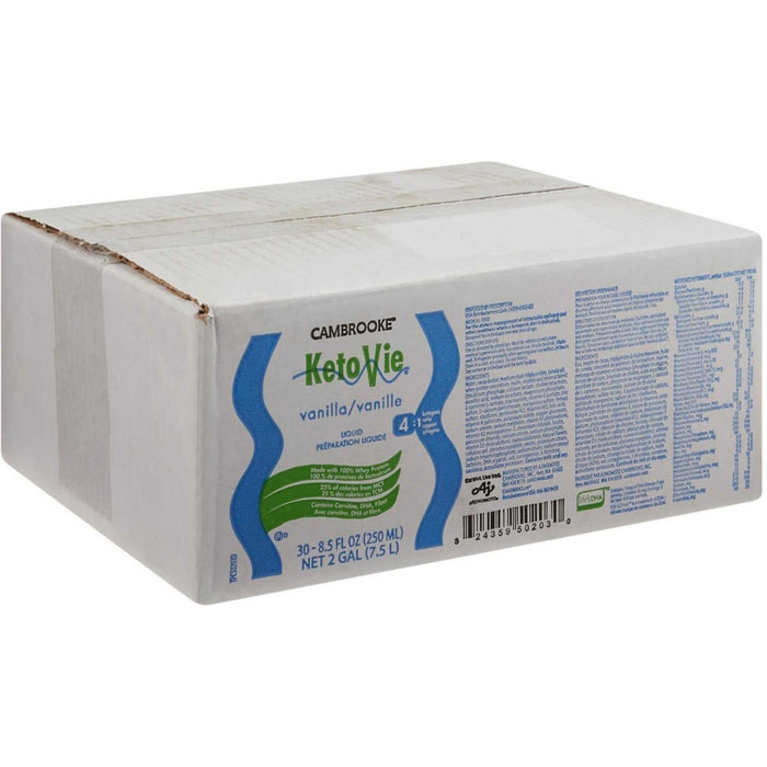 Cambrooke KetoVie 4:1 Nutrition Shake, Vanilla, 8.3 oz - 50203-Single - LL Medico