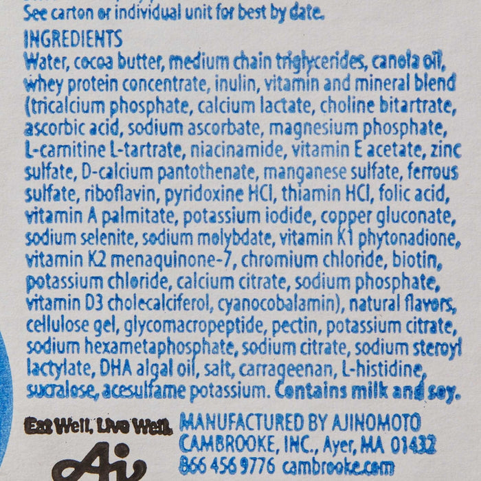 Cambrooke KetoVie 4:1 Nutrition Shake, Vanilla, 8.3 oz - 50203-Single - LL Medico