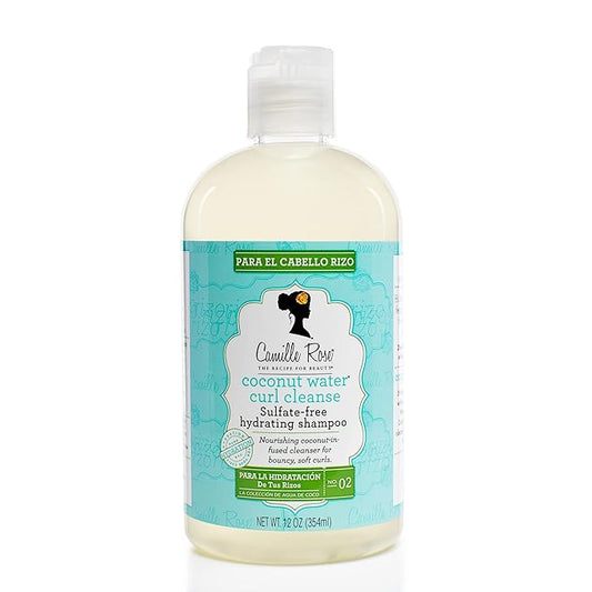 Camille Rose Coconut Water Curl Cleanse Sulfate Free Shampoo 12oz