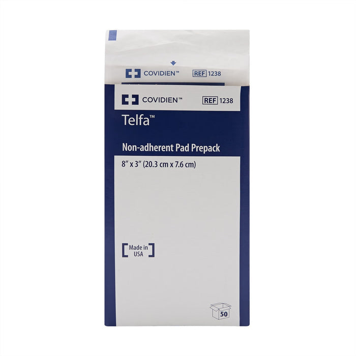Cardinal Health Telfa Ouchless Nonadherent Dressing, 3 x 8 Inch