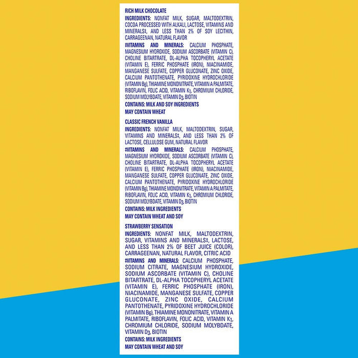 Carnation Breakfast Essentials Powder Drink Mix, Variety Pack - 12371212-Box - LL Medico