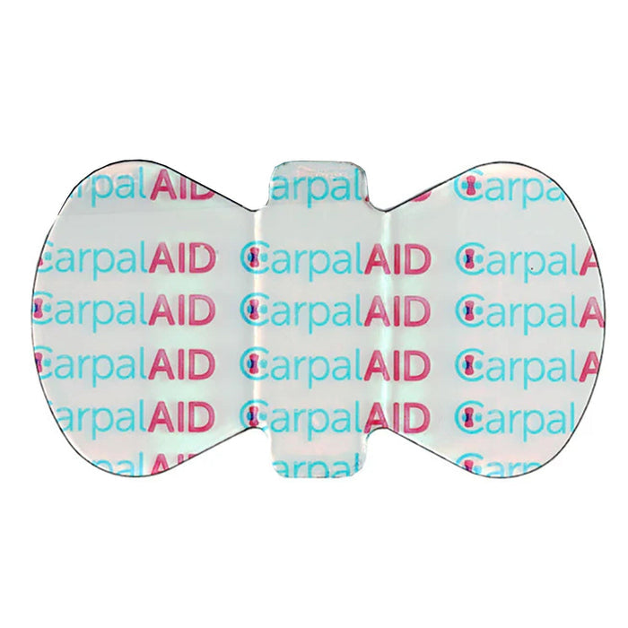 CarpalAid Carpal Tunnel Support Patch, Plastic, Clear, Left or Right Hand - SM20PK-Pack - LL Medico