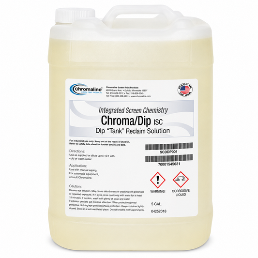 Chromaline Chroma Dip Reclaim Solution Concentrate - 5 Gallon