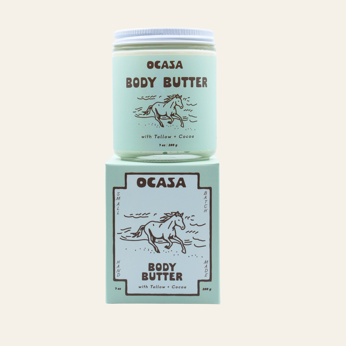 cocoa tallow body butter