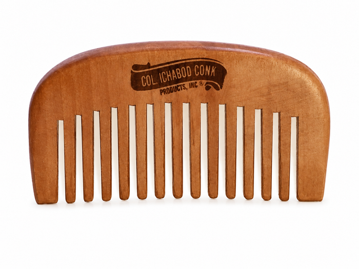 Colonel Conk Peachwood Beard Comb