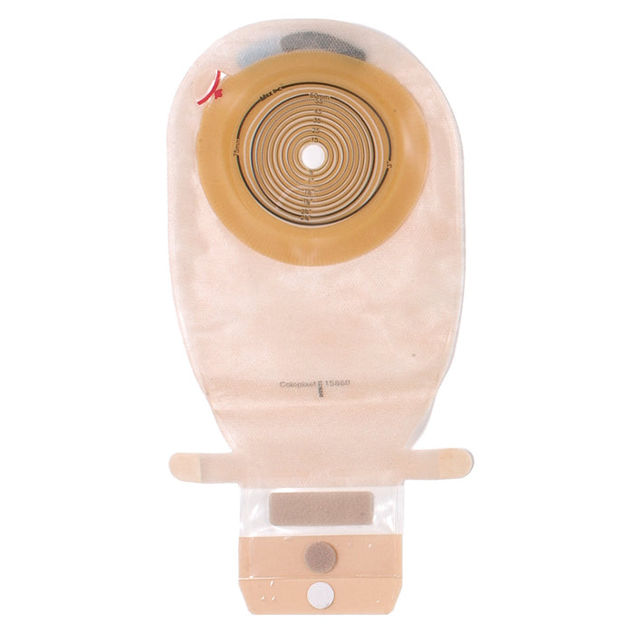 Coloplast Assura Original One-Piece Colostomy Pouch, Transparent, Cut-to-Fit 3/8 to 3", 11 1/2" Length, Box of 10 - 15860 - LL Medico