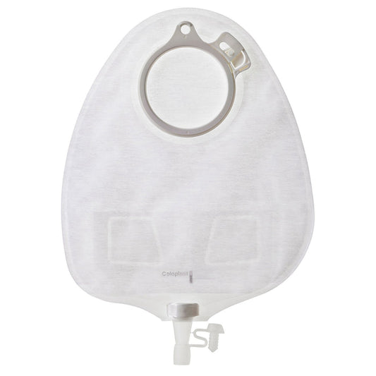Coloplast Assura Two-Piece Urostomy Pouch, Drainable, Transparent, 10-1/2-Inch