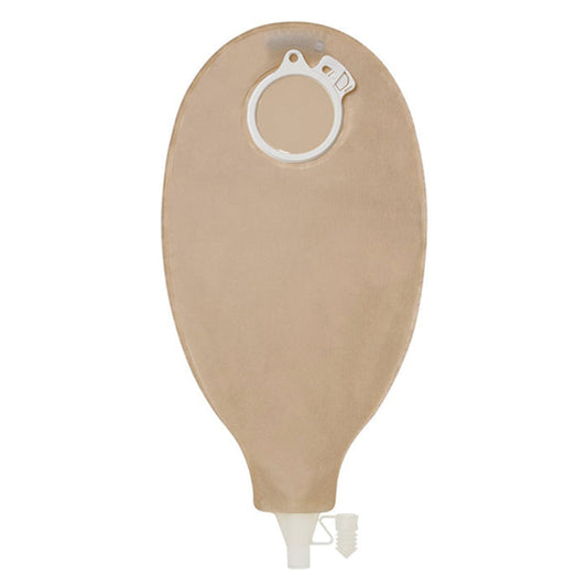 Coloplast SenSura Click Magnum Two-Piece Ostomy Pouch, Drainable, Transparent, Green Coupling, 12 1/2", Box of 10 - 19050 - LL Medico