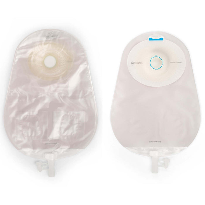 Coloplast SenSura Mio Convex Deep One-Piece Urostomy Pouch, Deep Convex, Pre-Cut, Transparent, 10-1/2-Inch