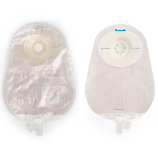 Coloplast SenSura Mio Convex Deep One-Piece Urostomy Pouch, Deep Convex, Pre-Cut, Transparent, 10-1/2-Inch
