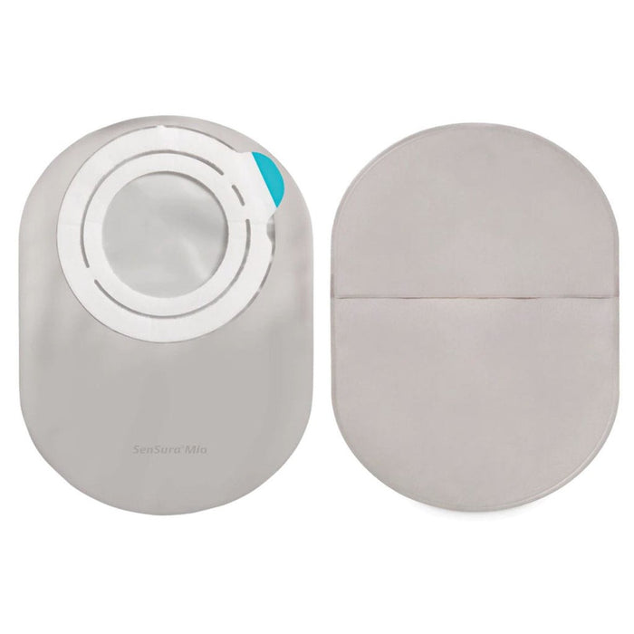 Coloplast SenSura Mio Flex Two-Piece Pouch, Closed, Transparent, 8-1/4-Inch, with Filter