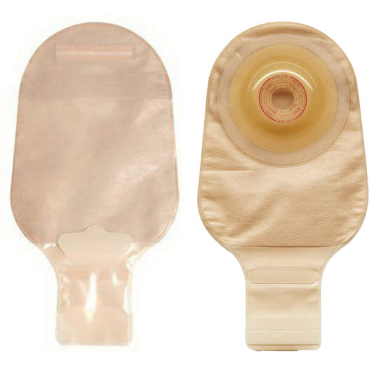 ConvaTec Esteem+ Flex Opaque Ostomy Pouch, Pre-cut to Fit 25mm Stomas One-Piece Pouch, Convex, with Filter