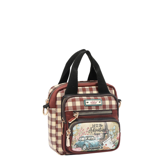 CONVERTIBLE MINI CROSSBODY TOTE