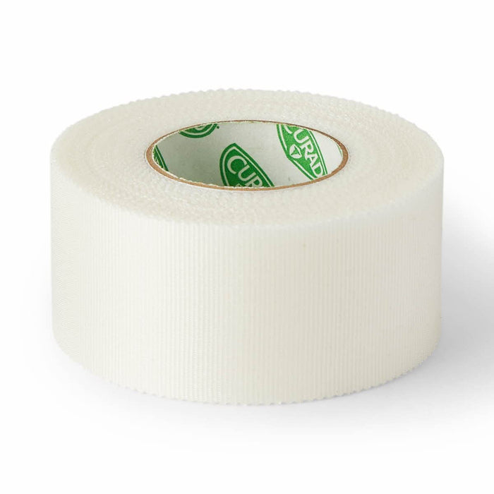 Curad Silk-Like Cloth Medical Tape, 1 Inch x 10 Yard, White