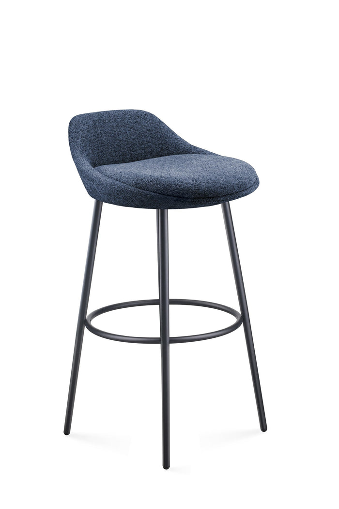 D331 - Bar stool - Blue View 1 - Office R Us