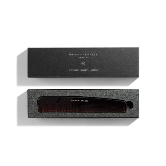 Daimon Barber Horn Hair Comb in Gift Box