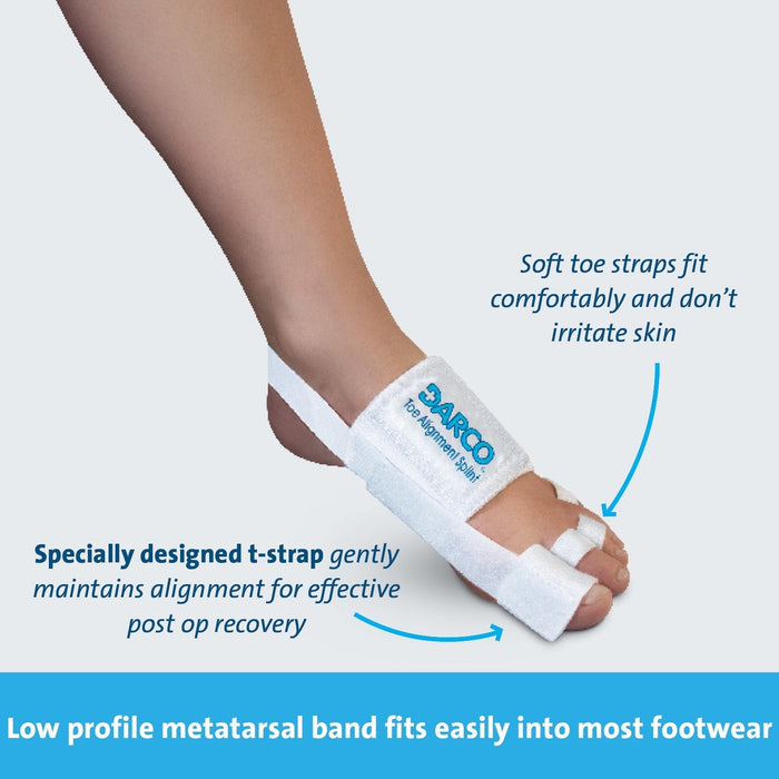 Darco Toe Alignment Splint, One Size Fits Most - TAS-Single - LL Medico