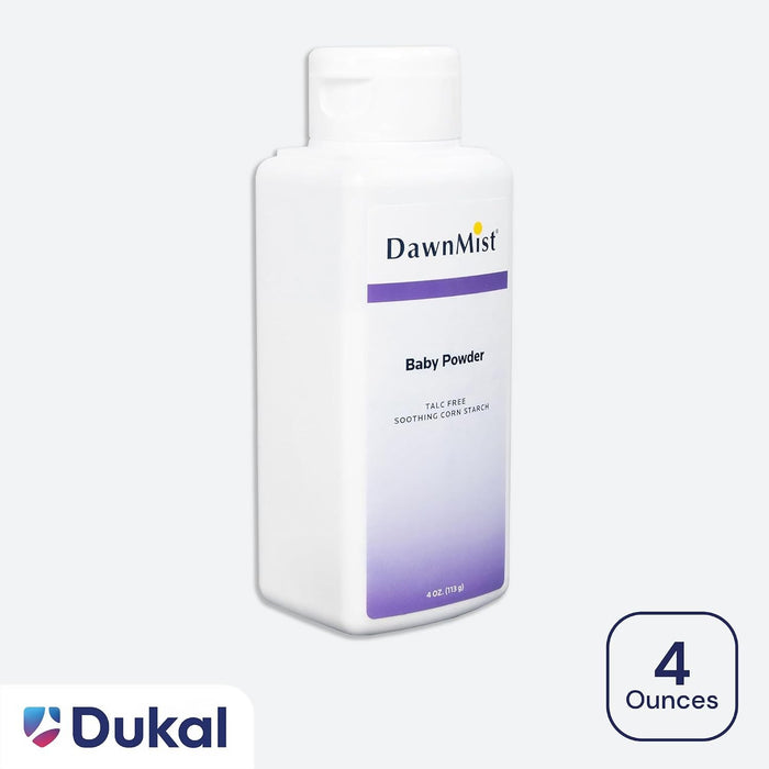 DawnMist Baby Powder, Talc Free, 4 oz