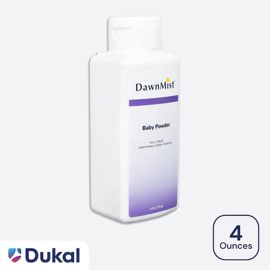 DawnMist Baby Powder, Talc Free, 4 oz