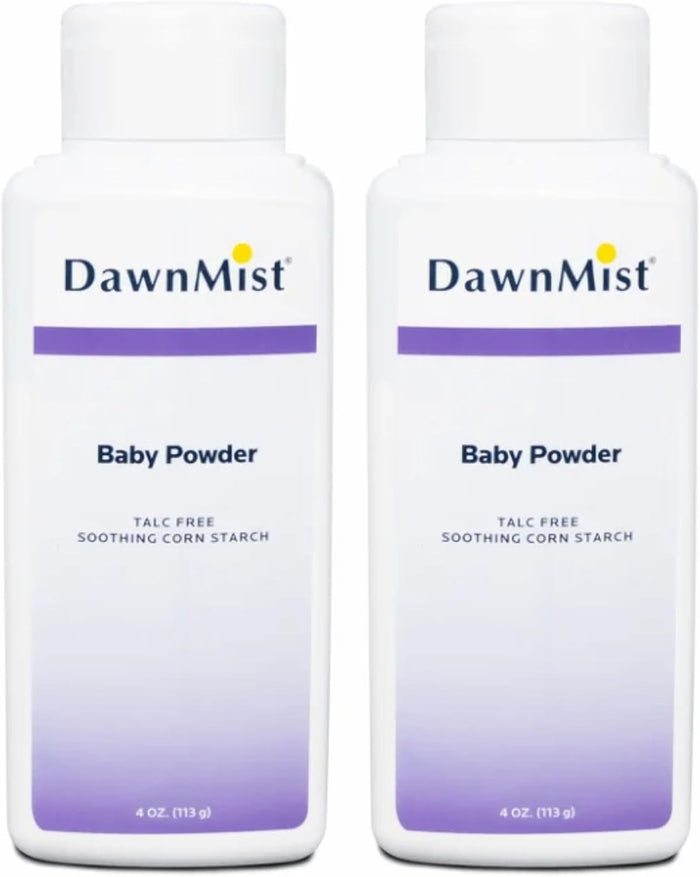 DawnMist Baby Powder, Talc Free, 4 oz