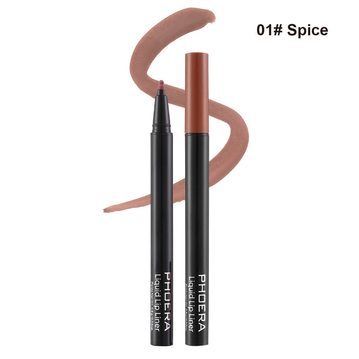 Delineador de labios líquido de larga duración