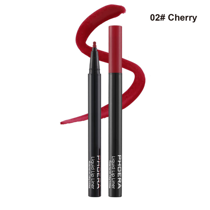 Delineador de labios líquido de larga duración