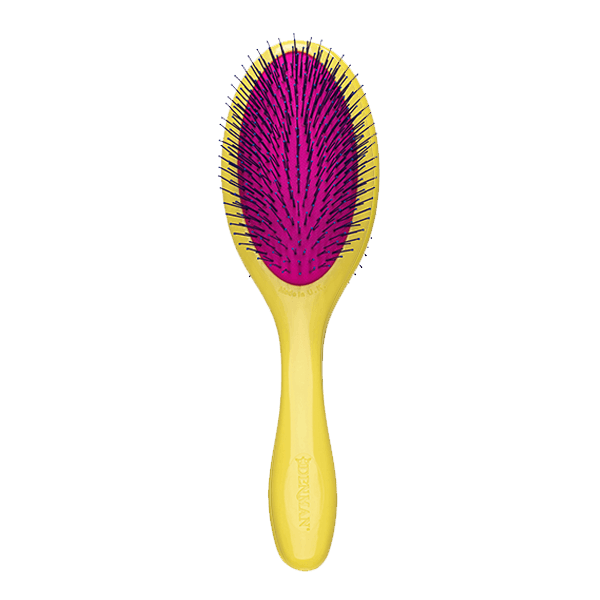 Denman D093M Tangle Tamer Gentle Brush Yellow