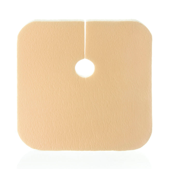Dermarite DermaFoam Tracheostomy Nonadhesive without Border Foam Dressing, 3.5 x 3.5 Inch