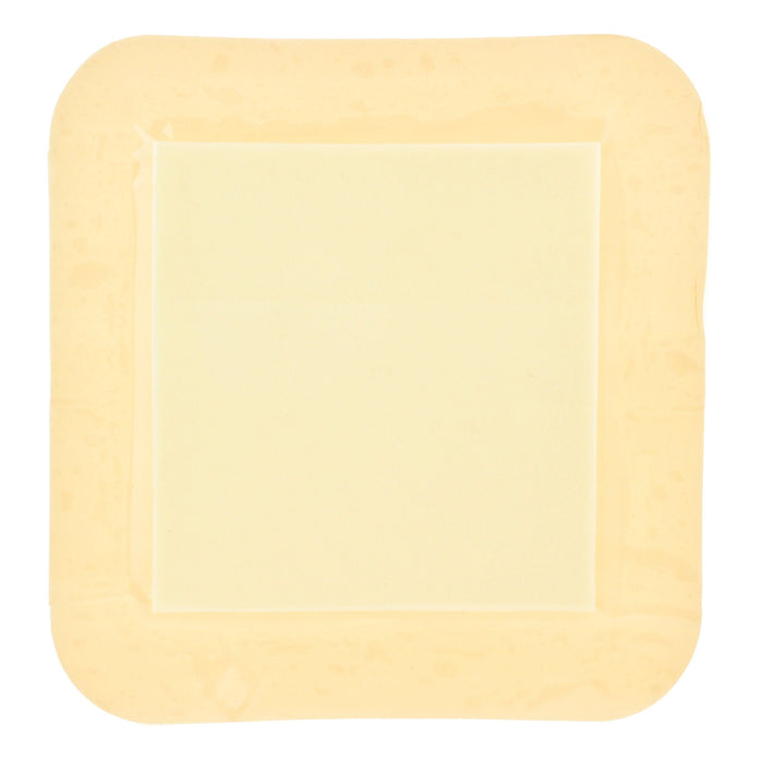 DermaLevin Foam Dressing with Border, Waterproof Hydrocolloid Adhesive, Sterile — 4" x 4"