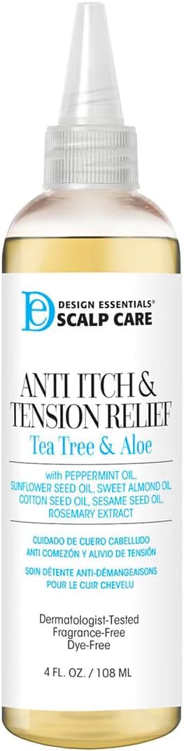 Design Essentials Scalp Care Anti Itch Tension Relief Oil 4oz